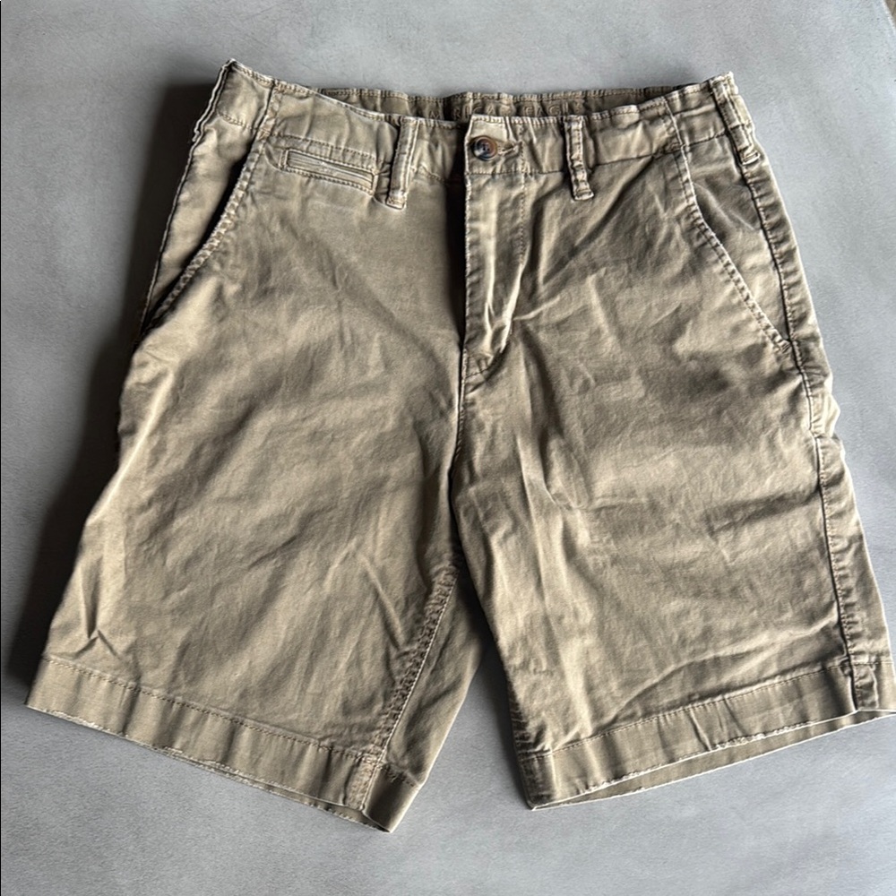 American Eagle Outfitters Tan Cargo Shorts